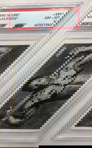 1990 Score Bo Jackson PSA 8