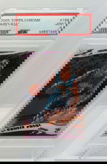 2005 Topps Chrome Chris Paul PSA 9