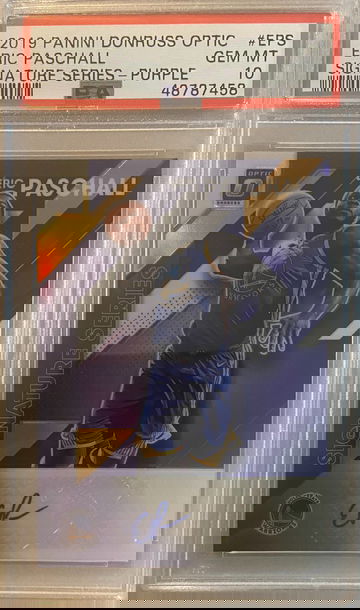 2019 Optic Eric Paschall Signature Series Purple Autograph PSA 10