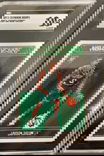 2017-18 Hoops Jayson Tatum SGC 10 Rookie Celtics