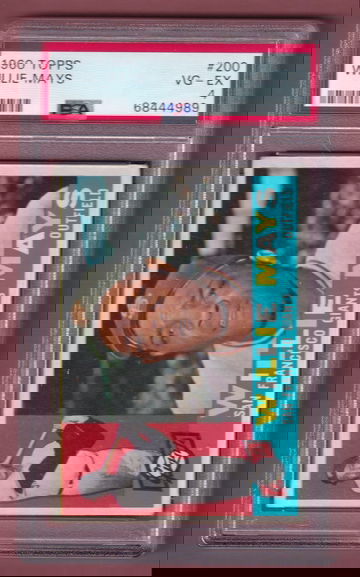 1960 Topps #200 Willie Mays PSA 4