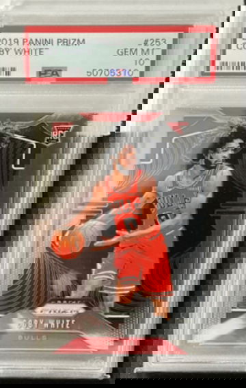 2019 Panini Prizm Coby White PSA 10