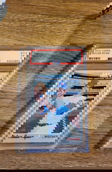 1970 topps nolan ryan card psa 5