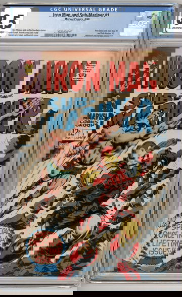 Iron Man and Sub-Mariner #1 April 1968 Marvel One-Shot $375