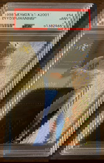 1998 Skybox E-X2001 Peyton Manning PSA 9