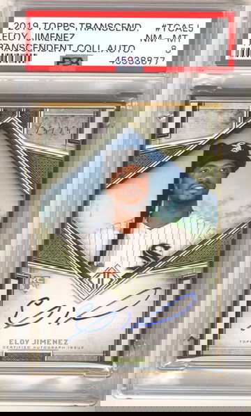 2019 Topps Transcendent Autographs #TCAEJ Eloy Jimenez 