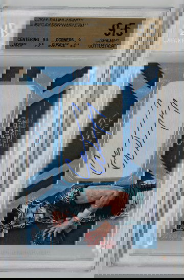 2016 Panini Infinity Auto  /288 Carson Wentz BGS 9.5 w 10 Auto