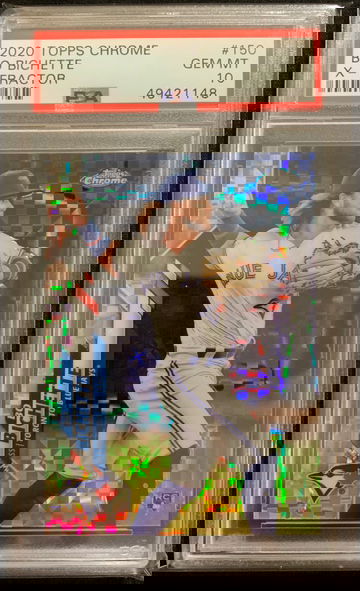 2020 Topps Chrome Bo Bichette Xfractor #150 PSA 10