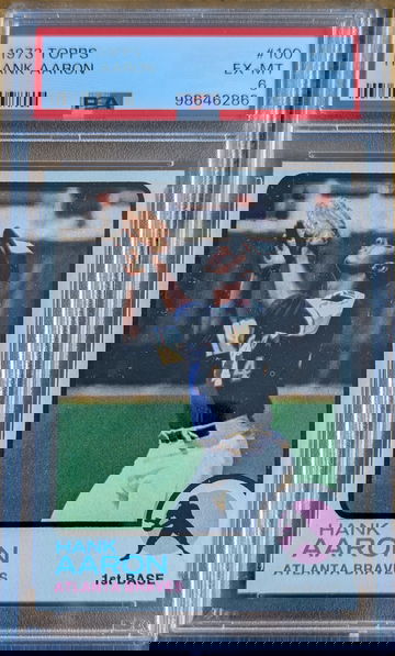 1973 Topps Hank Aaron PSA 6