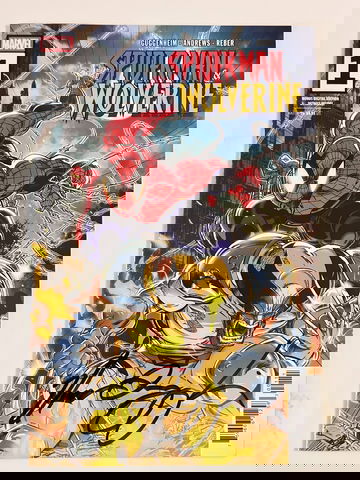 Spider-Man & Wolverine #1 (2025) Signed by Marc Guggenheim NM Marvel