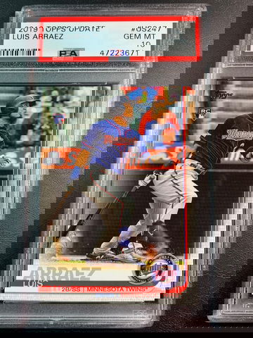 Luis Arraez 2019 Topps Update Rookie.