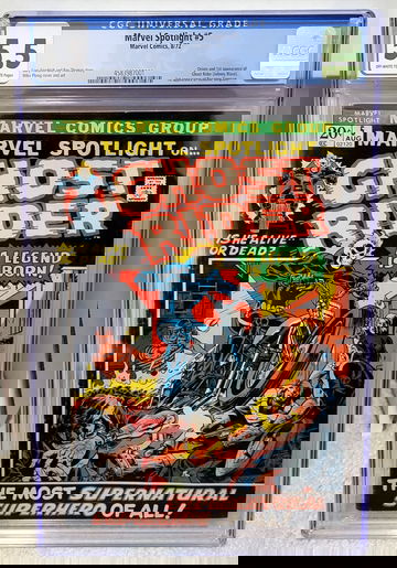 Marvel Spotlight #5 (1972) CGC 5.5 - 1st Appearance of Ghost Rider Marvel Comics Key