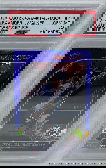 Nicke Alexander-Walker 2019-20 NBA Hoops Premium Basketball Rookie Card PSA 10