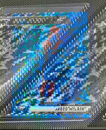 2024-25 mosaic 263 Jared McCain reactive blue