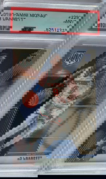 2019 Panini Mosaic RJ Barrett PSA 9