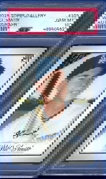 2019 Topps Gallery Will Smith RC Autograph #103 *PSA 10* Los Angeles Dodgers