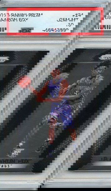 De'Aaron Fox Prizm PSA 10