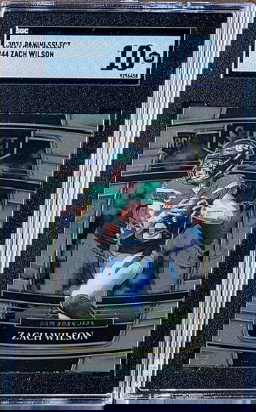 2021 ZACH WILSON Panini Select SGC 10 Rookie RC #44 