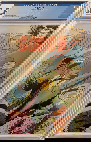 GORGO # 6  CHARLTON COMICS 1962  CGC 8.5 WHITE PAGES!!