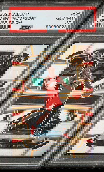 2023 Select Amen Thompson Rookie Silver Prizm Concourse PSA GEM MT 10