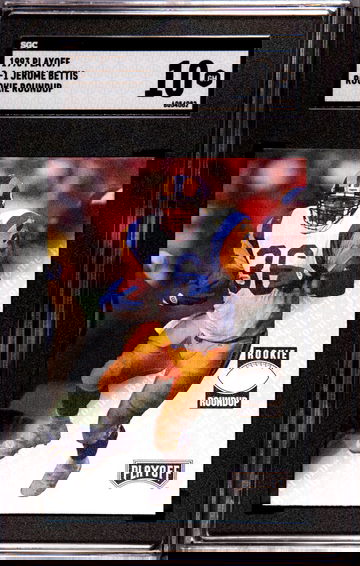 1993 Playoff Rookie Roundup #R1 Jerome Bettis SGC 10