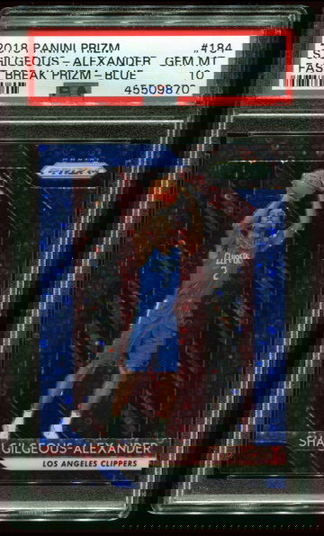 shai gilgeous alexander Blue /175