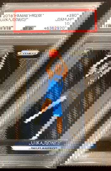 Luka Doncic 2018 Prizm 280 PSA 10
