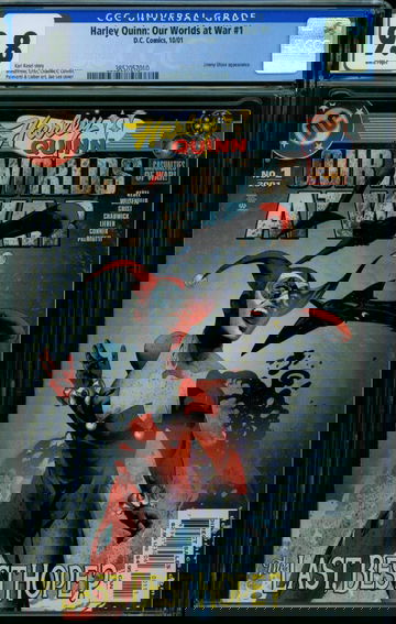 HARLEY QUINN: OUR WORLDS AT WAR #1, CGC 9.8 NM/MT