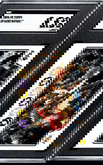 2008-09 TOPPS #24 KOBE BRYANT SGC 8.5