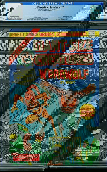 GIANT-SIZE CREATURES #1, CGC 9.2 NM-