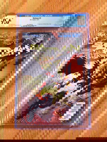 BATMAN #2 CGC 9.6 NM+ WP 2011 Snyder Capullo 1st Talon William Cobb Court Owls