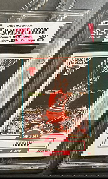 Michael Jordan 1990 Fleer #26 Beauty! 