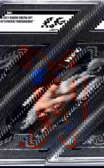 2022 Panini Prizm Ufc #80 Shavkat Rakhmonov SGC 9.5