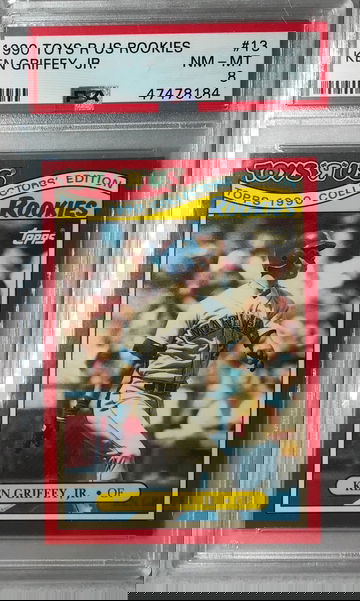 Ken Griffey Jr. 1990 Toys R Us Rookies #13- PSA 8 