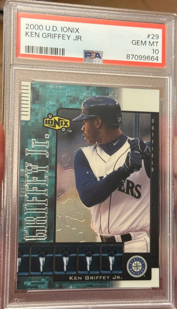 2000 UD Ionix Ken Griffey Jr. PSA 10