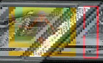 2024 Topps Chrome Gold Refractor Ekaterina Alexandrova #162 /50 PSA 10