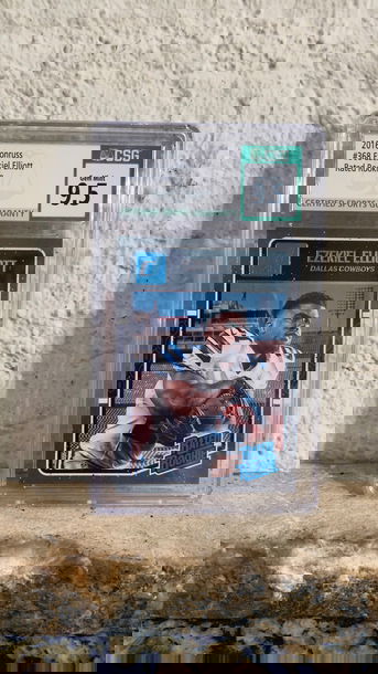 2016 Donruss #368 Ezekiel Elliott Rated Rookie CSG 9.5 Gem Mint 