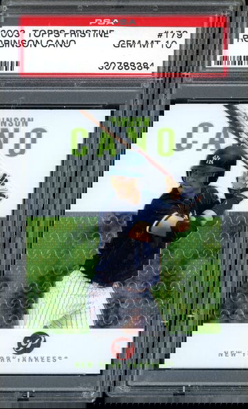 ROBINSON CANO 2003 TOPPS PRISTINE #179 PSA 10 RC