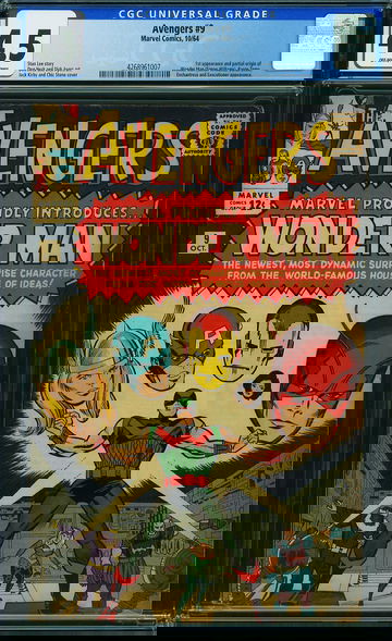 AVENGERS #9, CGC 4.5 VG+