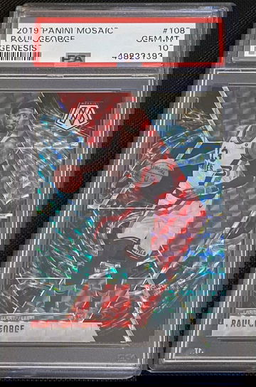 Paul George 2019 Mosaic Genesis SSP PSA 10