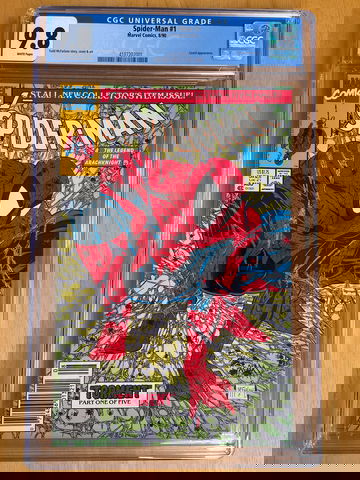 Spider-Man #1 CGC 9.8 Newsstand Edition 