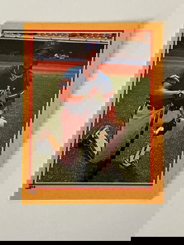 1984 Darryl Strawberry RC Fleer Mini Sticker #104 (NM-MT)