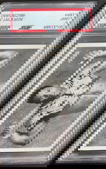 1990 Bo Jackson The Score PSA 9