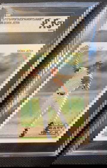 1992 Upper Deck The Minors Derek Jeter SGC 9.5