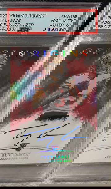 2021 Panini Origins Trey Lance AUTO/99