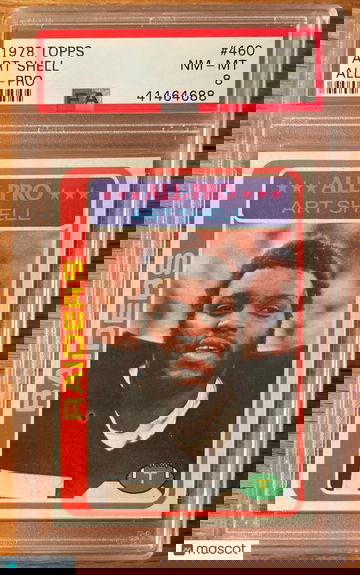 1978 Topps Art Shell #460 PSA 8 NM-MT