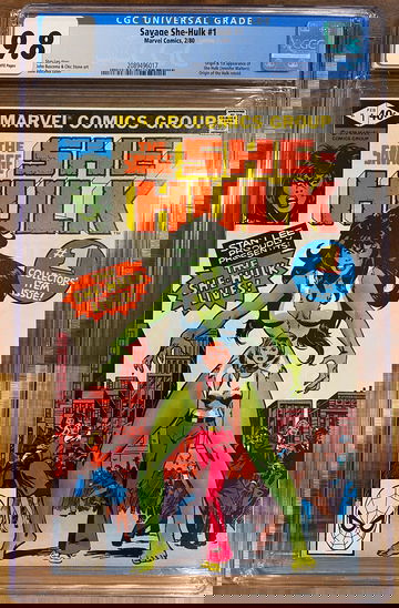 Savage She-Hulk #1 CGC 9.8 1st She-Hulk