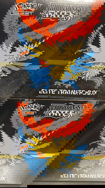 (2 Box) Pokémon Hidden Fates ETB sealed 