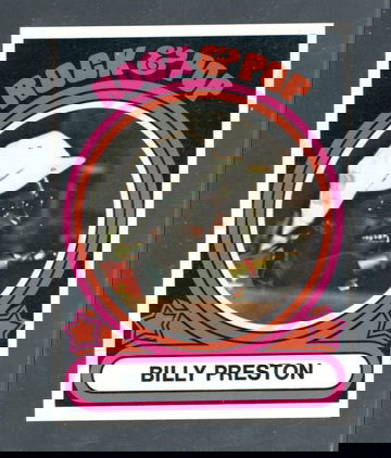 1972 HItmakers Rock & Pop Non Sport Card #32 Billy Preston NM/MT