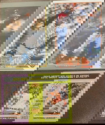 Miguel Cabrera 3 Card Lot